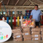 Tradicional doação de Natal do Laboratório Teuto beneficia instituições e centenas de famílias em Anápolis